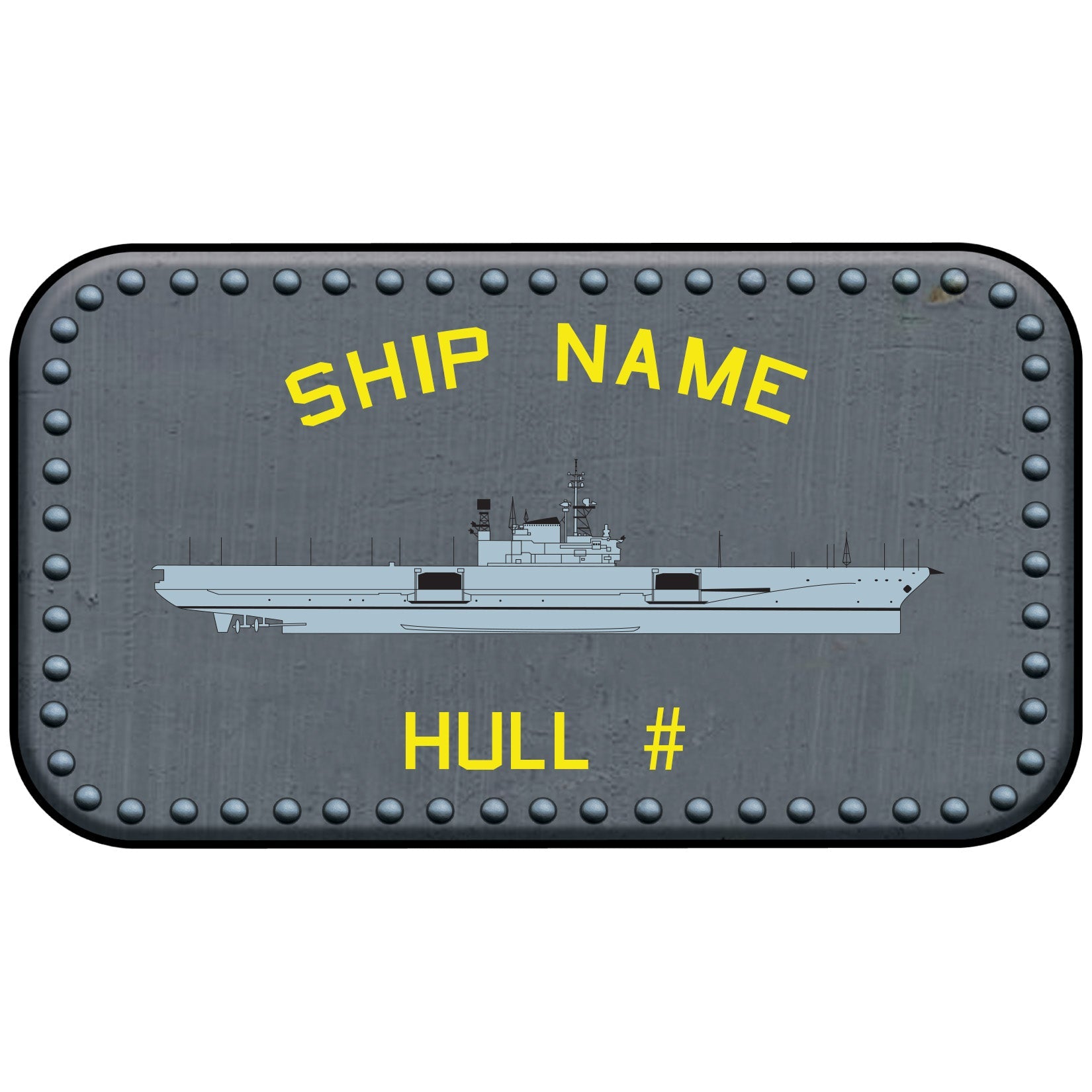 U.S. Navy Custom Ship Sticker Stickers and Decals Midway.sticker