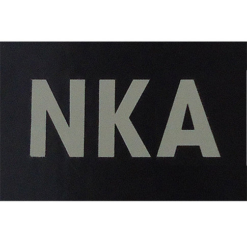 NKA  - No Known Allergies Infrared Patch