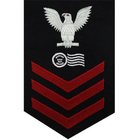 Navy E-4/5/6 Postal Clerk Rating Badges