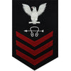 Navy E-4/5/6 Sonar Technician Rating Badges