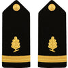 Navy Male Hard Shoulder Board - Medical Service Rank 80733