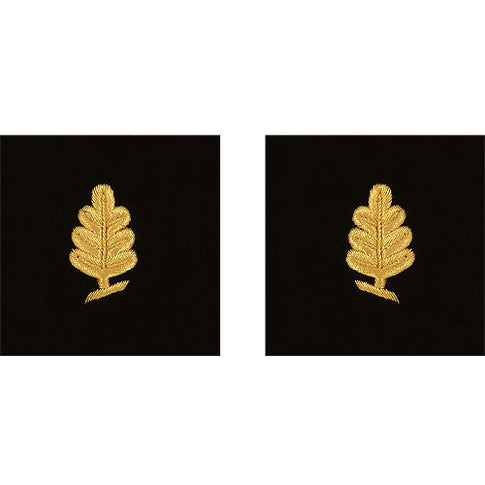 Navy Gold on Black Sleeve Device - Medical Service
