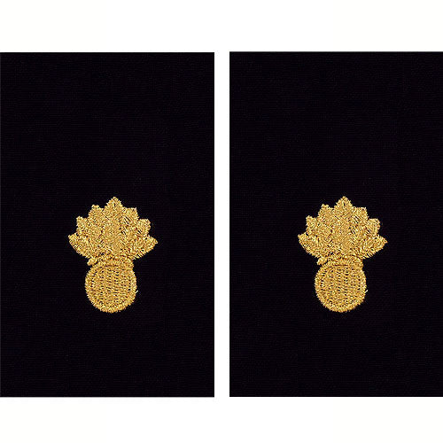 Navy Gold on Black Sleeve Device - Ordnance Technician Dress Uniform Accessories 