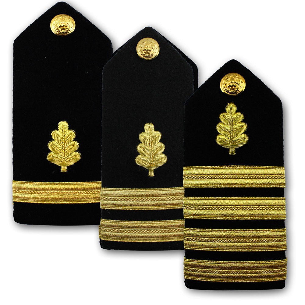 Navy Male Hard Shoulder Board - Nurse Corps Rank 