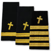 Navy Soft Shoulder Marks - Christian Chaplain - Sold in Pairs