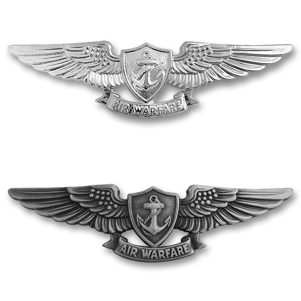 Navy Miniature Enlisted Aviation Warfare Specialist Insignias Badges 