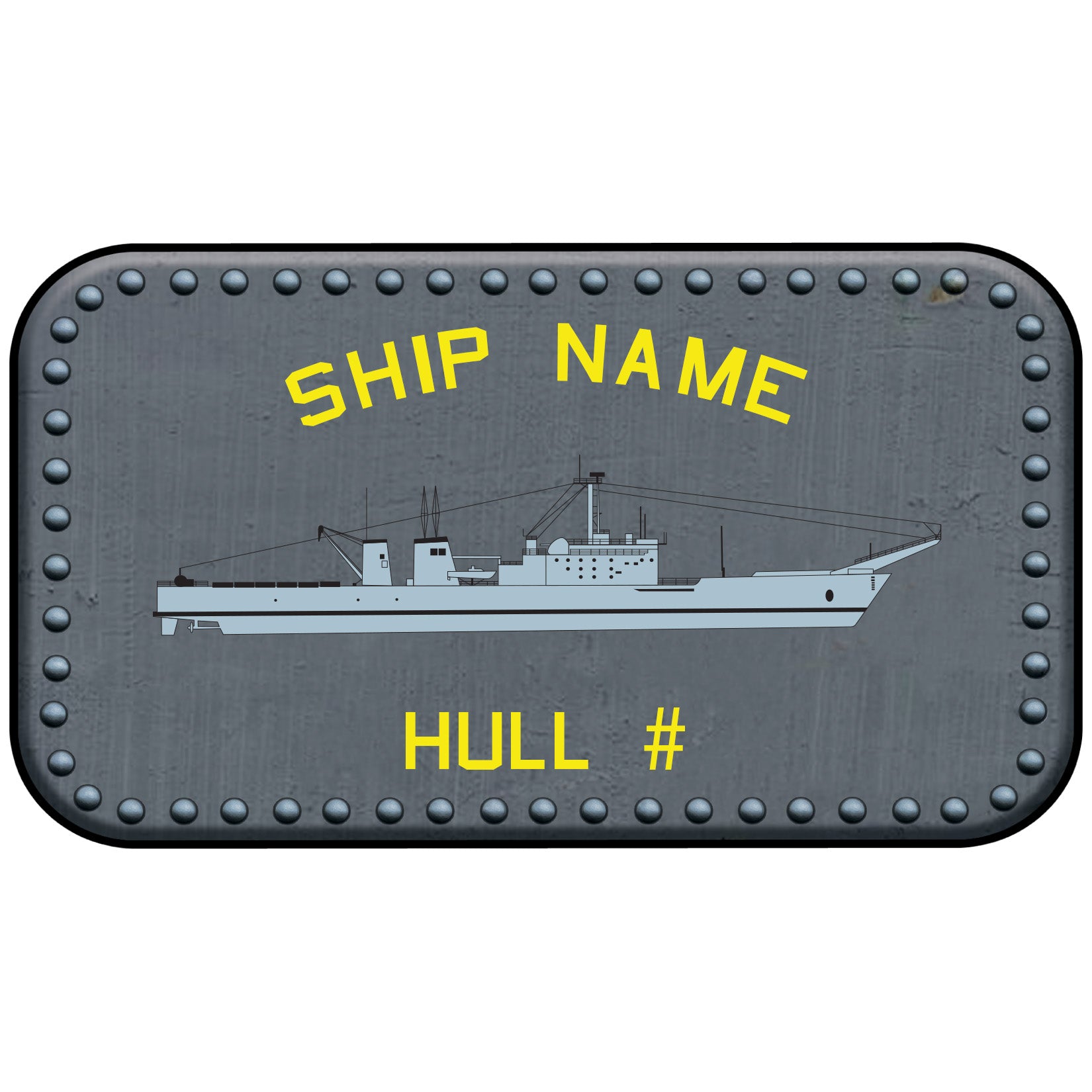 U.S. Navy Custom Ship Sticker Stickers and Decals 