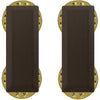 Army Subdued Black Metal Rank - Enlisted and Officer Rank 6611