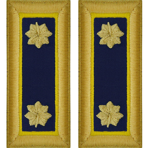 Army Male Shoulder Boards - Chemical Rank 11058DBR