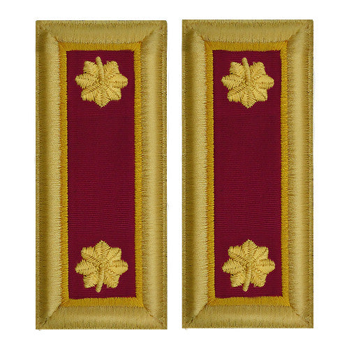 Army Female Shoulder Boards - Ordnance Rank 11362DBR