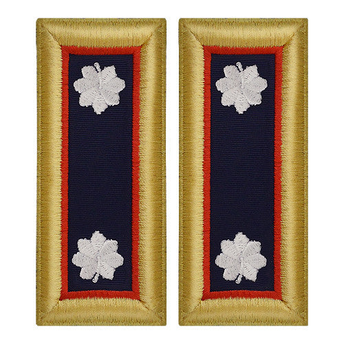 Army Female Shoulder Boards - Adjutant General Rank 11222DBR
