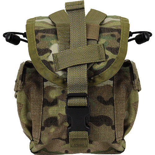MultiCam (OCP) M.O.L.L.E. Compatible 1 Qt. Canteen / Utility Pouch Ammo and Utility Pouches 
