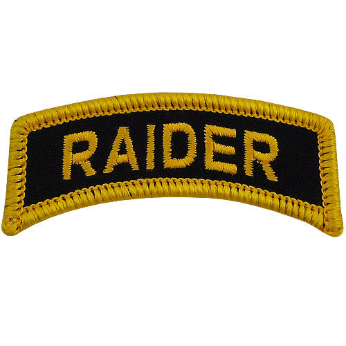 Raider Class A Tab Patches and Service Stripes 
