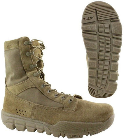 Rocky Commercial Military Boot in Coyote Brown | USAMM display picture 3