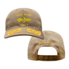 US Navy Custom Ship Cap-Coyote-Seabee Officer Insignia Hats and Caps SEABEE-GOLD.NAVY.ADMIRAL