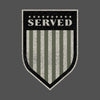 Served Shield Drab T-shirt Shirts 