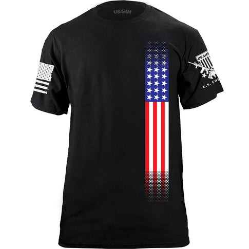 Skinny US Flag Vertical T-Shirt