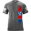 Skinny Tennessee Flag Vertical T-Shirt