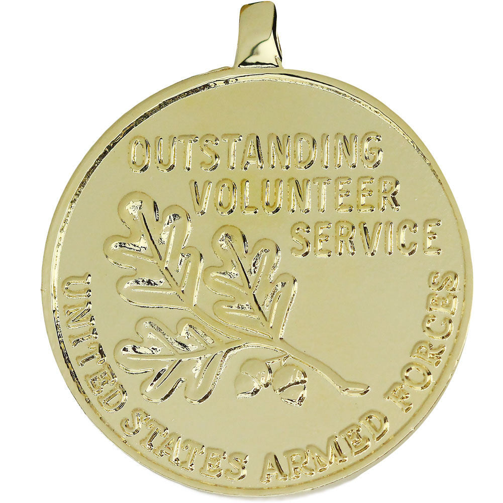 Outstanding Volunteer Service Anodized Medal Military Medals 