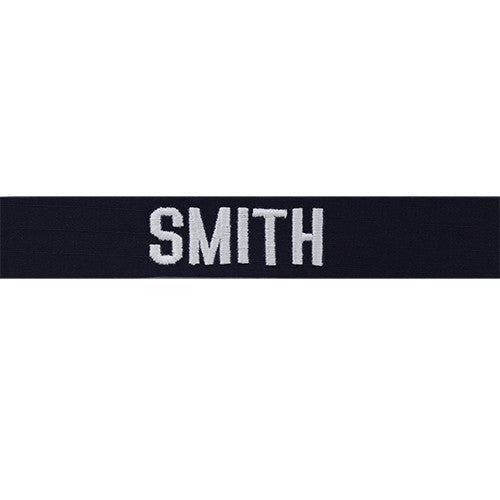 Embroidered Name Tapes and Helmet Bands Embroidered Name / Branch Tapes NAMETAPE-CG