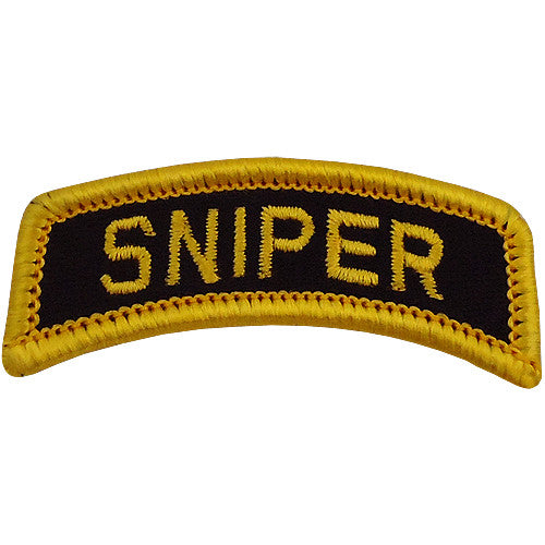 Sniper Class A Tab Patches and Service Stripes 