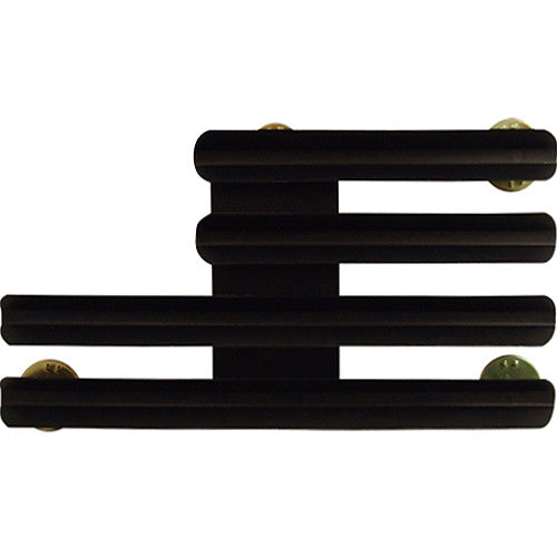 Staggered-Right 1/8-Inch Spaced 10 Ribbon Mount Ribbon and Medal Mounts 