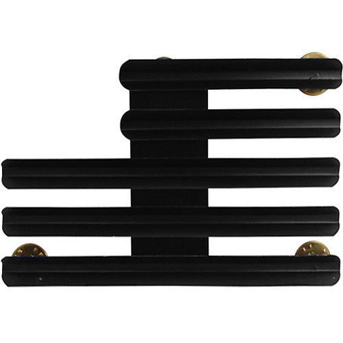 Staggered-Right 1/8-Inch Spaced 13 Ribbon Mount Ribbon and Medal Mounts 