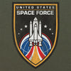 Vintage Space Force Shield Graphic T-shirt Shirts 