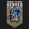 Proud to Have Served in Desert Storm T-shirt