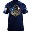 Tactical Armadillo Polygon Texas T-Shirt Shirts YFS.3.058.1.NVY.1
