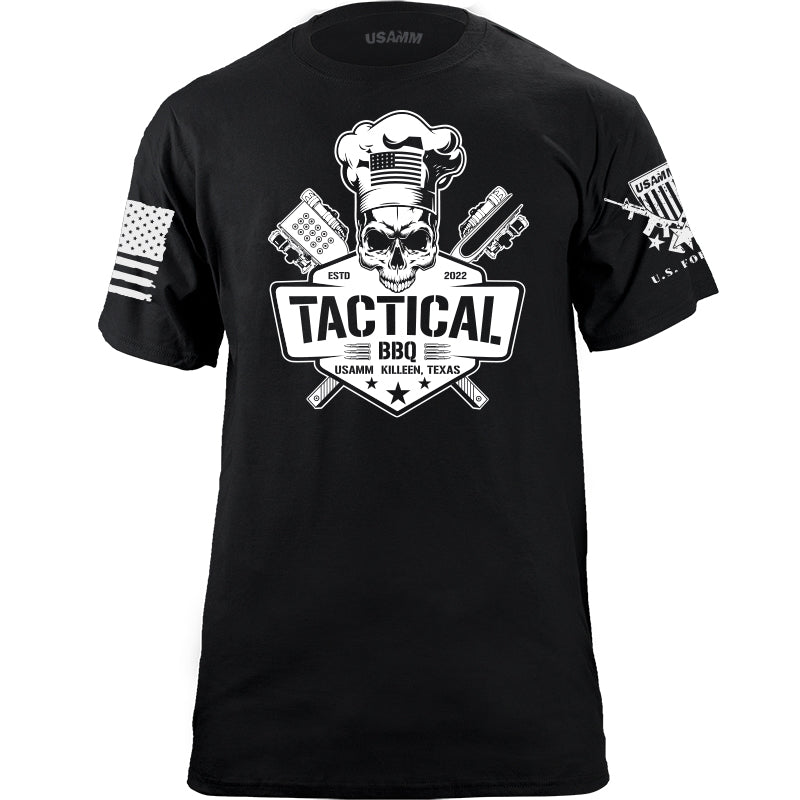 Tactical BBQ Sign T-shirt Shirts YFS.6.033.1.BKT.1