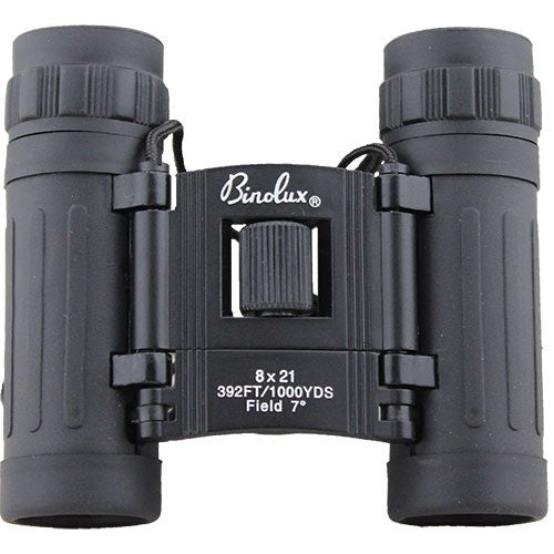 Black Compact 8 x 21 mm Binoculars Navigation 