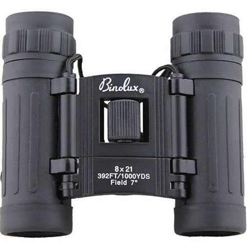 Black Compact 8 x 21 mm Binoculars