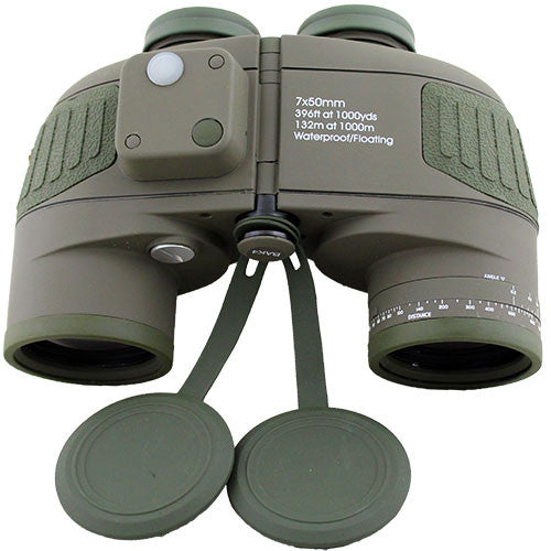 Olive Drab 7 x 50 mm Binoculars Navigation 