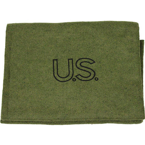 Army Olive Drab Virgin Wool Blanket