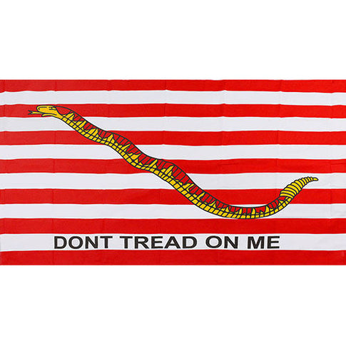Don't Tread On Me 3' x 5' Navy Jack Flag