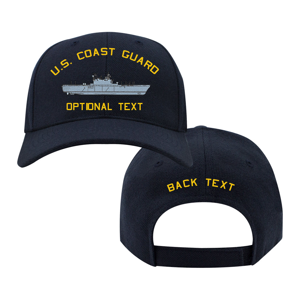 Coast Guard Custom Ship Cap - Tarawa-Class Amphibious Assault Ship Hats and Caps 