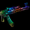 Tie-Die AK-47 T-Shirt