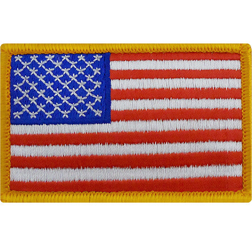 Full Color U.S. Flag Patch - Forward Patches and Service Stripes 