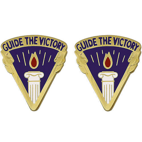 354th Civil Affairs Brigade Unit Crest (Guide The Victory) - Sold in Pairs