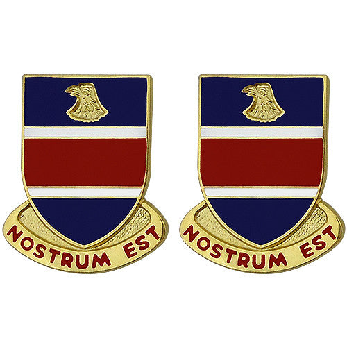 326th Engineer Battalion Unit Crest (Nostrum Est) Army Unit Crests 