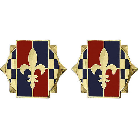 347th Replacement Battalion Unit Crest (No Motto) - Sold in Pairs