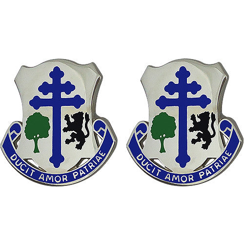 361st Regiment Brigade Combat Team Unit Crest (Ducit Amor Patriae) Army Unit Crests 