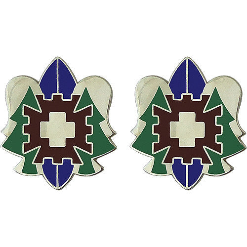 332nd Medical Brigade Unit Crest (No Motto) Army Unit Crests 