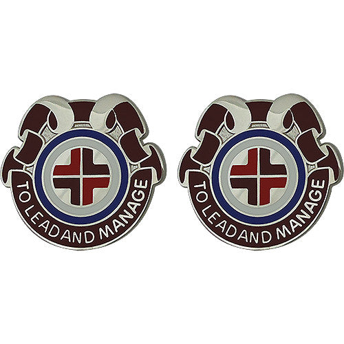 330th Medical Brigade Unit Crest (To Lead And Manage) Army Unit Crests 