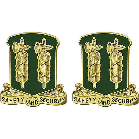 327th Military Police Battalion Unit Crest (Safety And Security) - Sold in Pairs