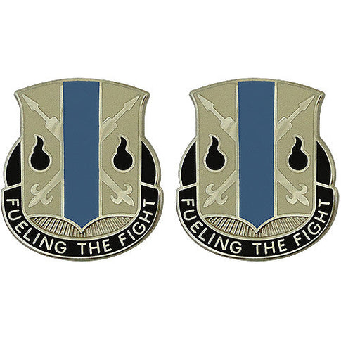 334th Quartermaster Battalion USAR Unit Crest (Fueling The Fight) - Sold in Pairs