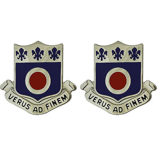 330th Regiment Brigade Combat Team USAR Unit Crest (Verus Ad Finem) Army Unit Crests 
