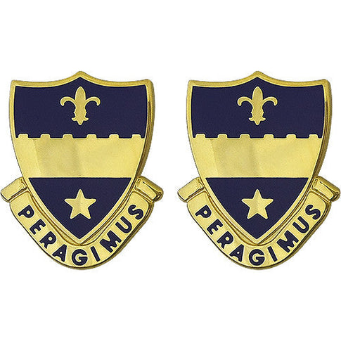 358th Regiment Unit Crest (Peragimus) - Sold in Pairs