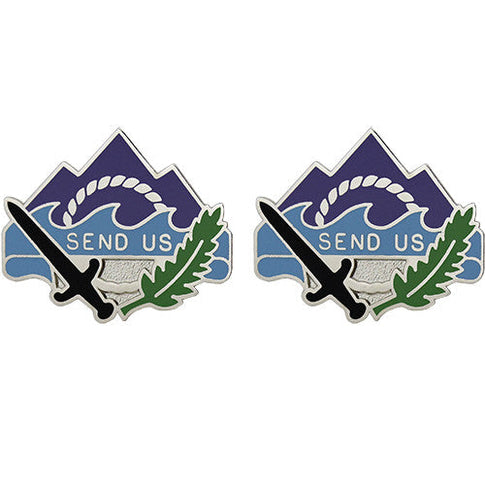 350th Civil Affairs Command Unit Crest (Send Us) - Sold in Pairs